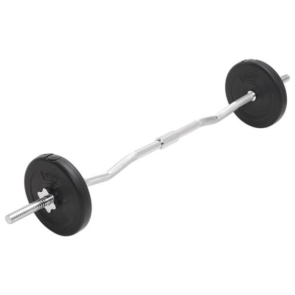Grote foto vidaxl ensemble d halt res et de barres 30 kg sport en fitness fitness