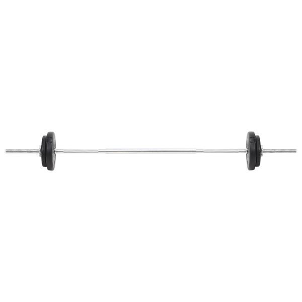 Grote foto vidaxl ensemble d halt res et de barres 30 kg sport en fitness fitness