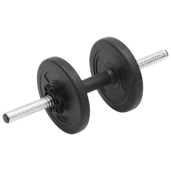Grote foto vidaxl ensemble d halt res et de barres 30 kg sport en fitness fitness