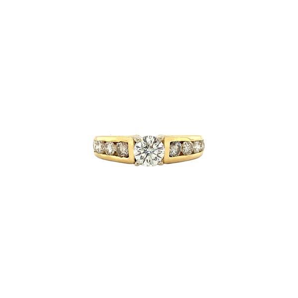 Grote foto gouden ring met diamant 18 krt 3247.5 sieraden tassen en uiterlijk ringen voor haar