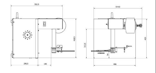 Grote foto cyklop axro 2 basic bindmachine stand alone agrarisch tuinbouw