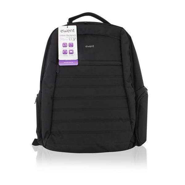 Grote foto ewent urban notebook backpack 17.3inch black computers en software overige
