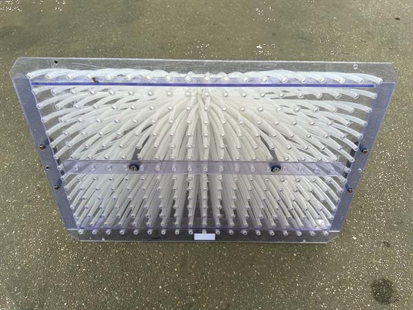 Grote foto lehners handzaaimachine voor trays met 285 cellen agrarisch tuinbouw