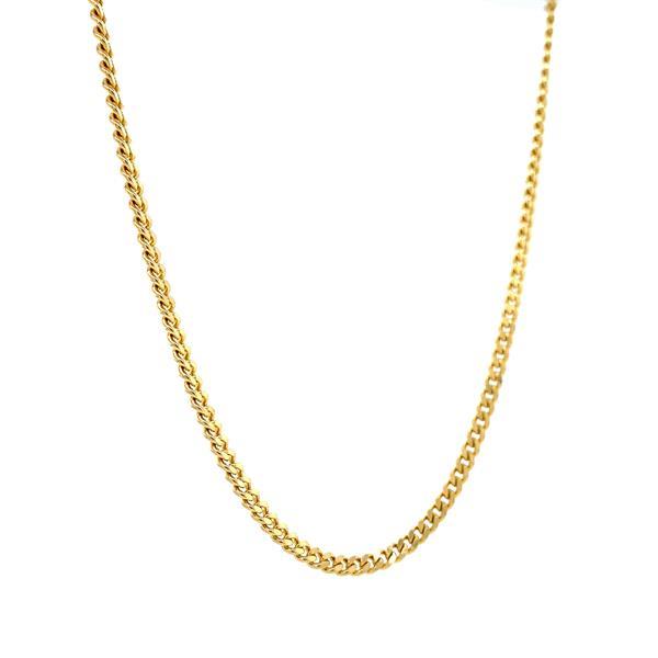 Grote foto gouden lengtecollier gourmet 60 cm 14 krt 812.5 sieraden tassen en uiterlijk kettingen
