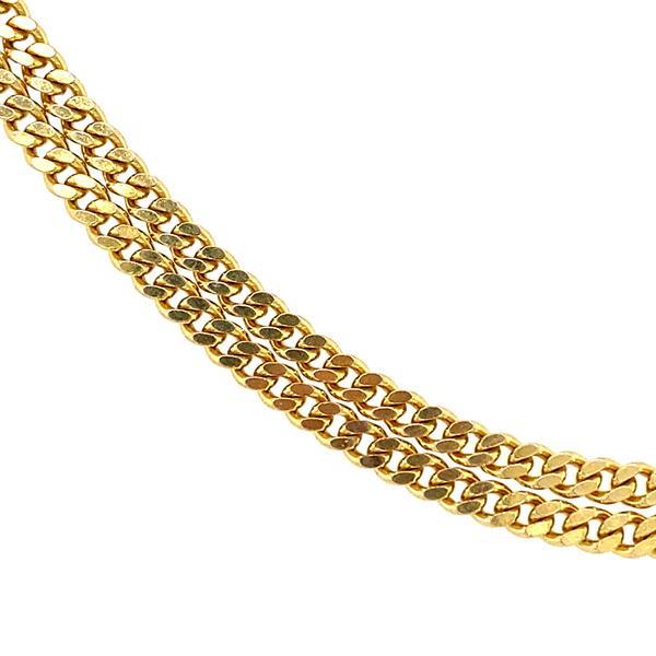 Grote foto gouden lengtecollier gourmet 60 cm 14 krt 812.5 sieraden tassen en uiterlijk kettingen