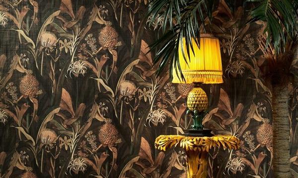 Grote foto behang arte decors panoramiques blooming pineapple decor huis en inrichting overige huis en inrichting