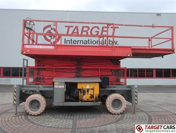 Grote foto holland lift b195dl25 4wd diesel 4x4 scissor work lift 2150cm doe het zelf en verbouw hoogwerkers