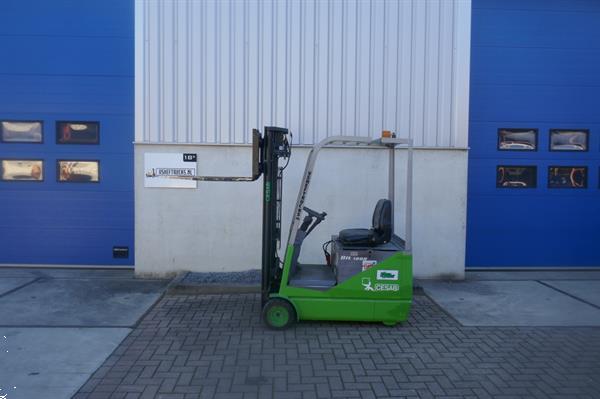 Grote foto vs 21122 elektrische triplex heftruck cesab 1200kg sideshift freelift agrarisch heftrucks