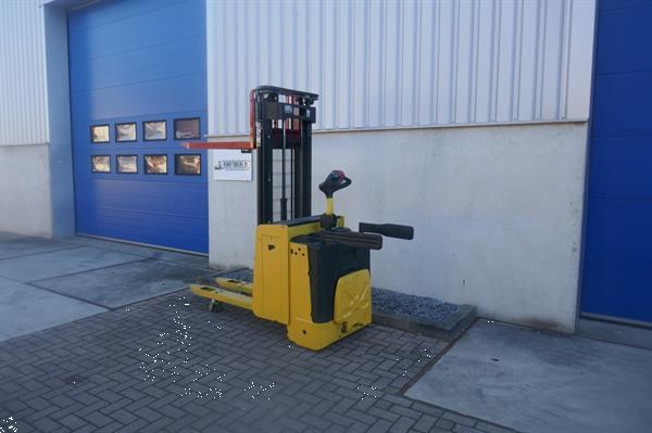 Grote foto vs 21016 elektrische stapelaar hyster initiele lift 3200mm doe het zelf en verbouw hefwerktuigen