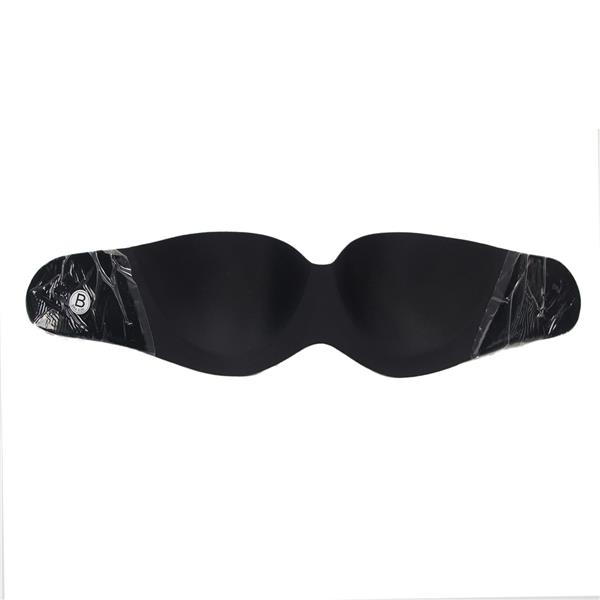Grote foto strapless zelfklevende zwarte push up bh as n 07 kleding dames ondergoed en lingerie