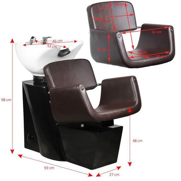 Grote foto wasunit helsinki zwart gabbiano beauty en gezondheid make up sets