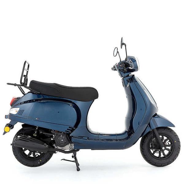 Grote foto dts milano r donker blauw bij central scooters kopen 1548 fietsen en brommers scooters