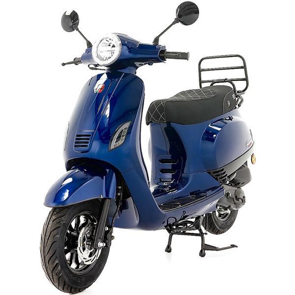 Grote foto gts toscana dynamic san marino blue bij central scooters fietsen en brommers scooters