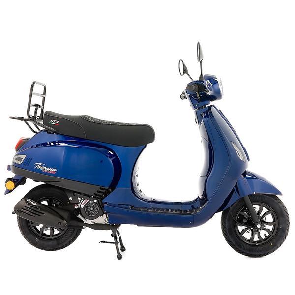 Grote foto gts toscana dynamic san marino blue bij central scooters fietsen en brommers scooters