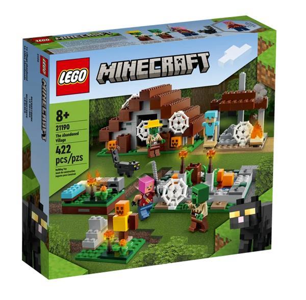 Grote foto lego minecraft 21190 the abandoned village kinderen en baby duplo en lego