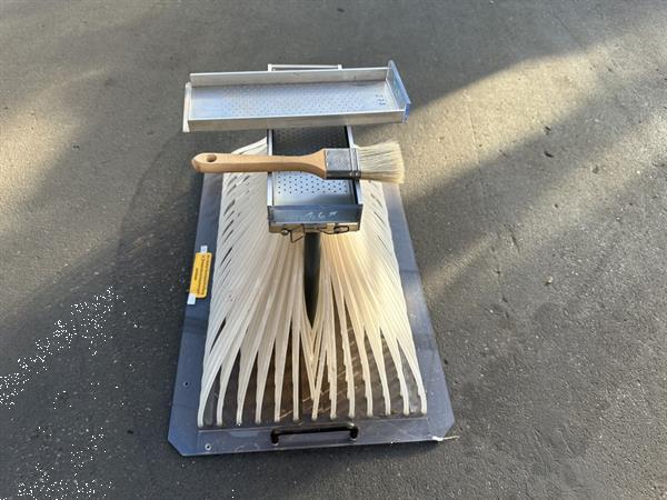 Grote foto lehners handzaaimachine voor trays met 273 cellen agrarisch tuinbouw