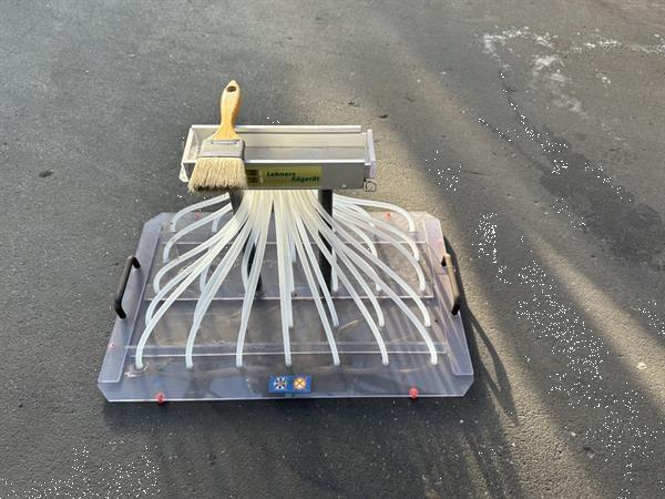 Grote foto lehners handzaaimachine voor quickpot 54 trays met 35 cellen agrarisch tuinbouw