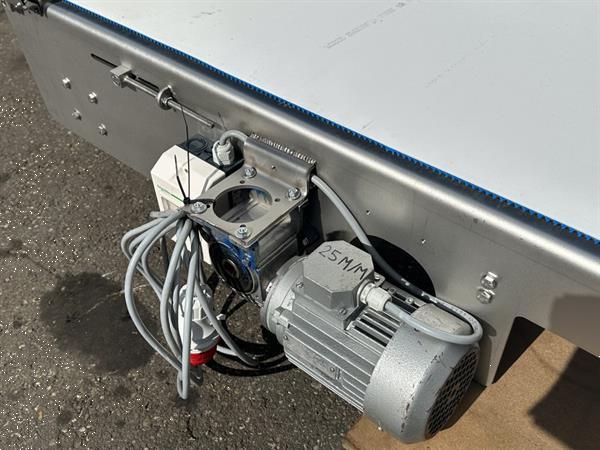 Grote foto transportband 255 x 60 cm roestvrij staal agrarisch transportbanden