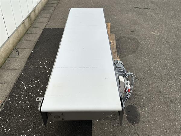 Grote foto rvs transportband 255 x 60 cm agrarisch transportbanden