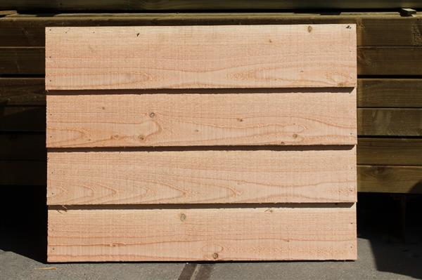 Grote foto zweeds rabatplanken 19 cm breed van douglas doe het zelf en verbouw hout en planken