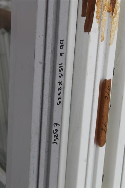 Grote foto nieuwe hardhouten tuindeur draai kiep 115 5x232x5 doe het zelf en verbouw kozijnen en schuifpuien