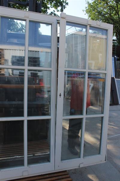 Grote foto nieuwe dubbele deur met zijlicht 247x210 cm doe het zelf en verbouw kozijnen en schuifpuien