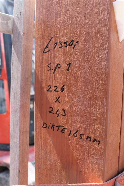 Grote foto nieuwe hardhouten schuifpui 226x243 cm doe het zelf en verbouw kozijnen en schuifpuien