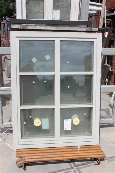 Grote foto hardhouten raamkozijnen met dubbelglas 125x160cm doe het zelf en verbouw kozijnen en schuifpuien