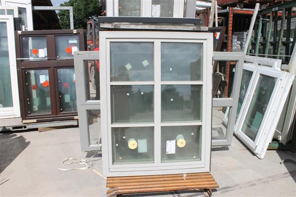 Grote foto hardhouten raamkozijnen met dubbelglas 125x160cm doe het zelf en verbouw kozijnen en schuifpuien