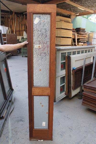 Grote foto hardhouten raamkozijn met sierglas 38 207 doe het zelf en verbouw kozijnen en schuifpuien