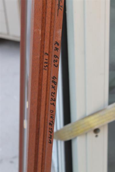 Grote foto hardhouten raamkozijn 48x217 5cm doe het zelf en verbouw kozijnen en schuifpuien