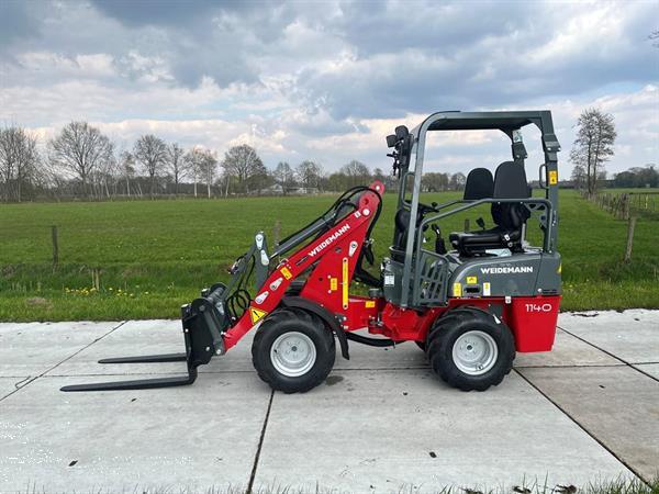 Grote foto weidemann 1140 minishovel loader agrarisch shovels
