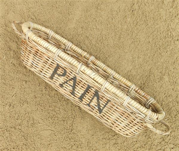 Grote foto jutter stokbroodmand van riet huis en inrichting schalen en manden