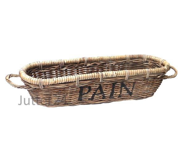 Grote foto jutter stokbroodmand van riet huis en inrichting schalen en manden