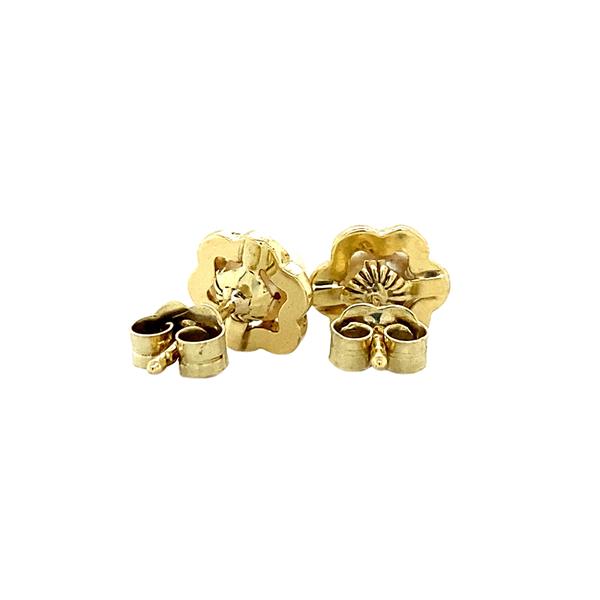 Grote foto gouden oorstekers met parel 14 krt 157.5 sieraden tassen en uiterlijk oorbellen