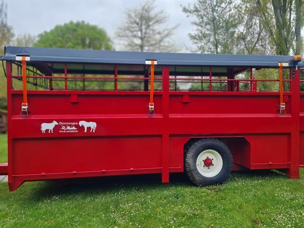 Grote foto veewagen dieren wagen dra 520 agrarisch aanhangwagens