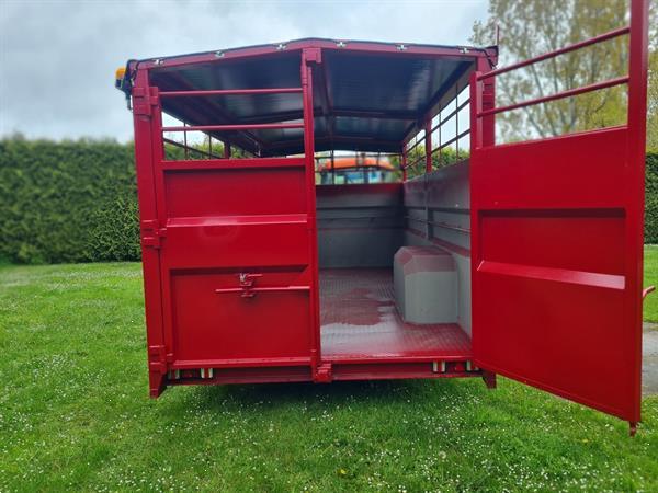 Grote foto veewagen dieren wagen dra 520 agrarisch aanhangwagens
