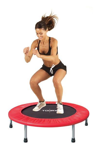 Grote foto toorx fitness fitness trampolinemaat s 97cm kinderen en baby trampolines en springkussens