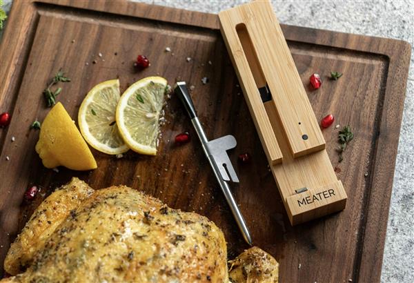 Grote foto meater original slimme draadloze vleesthermometer 10m tuin en terras buitenkeukens