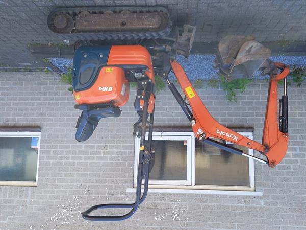 Grote foto kubota u10 3 minigraver bj 2016 graafmachine u 10 doe het zelf en verbouw kranen en graafmachines