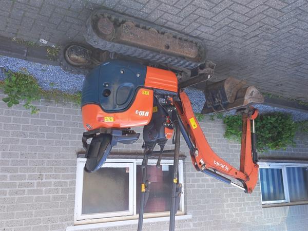Grote foto kubota u10 3 minigraver bj 2016 graafmachine u 10 doe het zelf en verbouw kranen en graafmachines