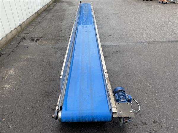 Grote foto rvs transportband 850 x 60 cm agrarisch transportbanden