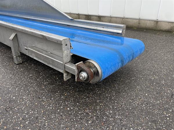 Grote foto rvs transportband 850 x 60 cm agrarisch transportbanden