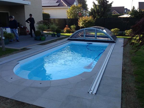 Grote foto betaalbare polyester zwembaden 2016 tuin en terras zwembaden toebehoren