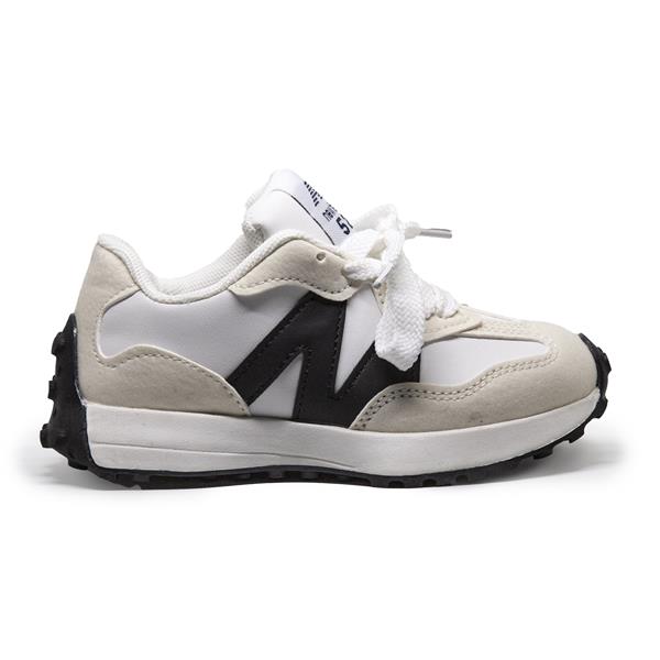 Grote foto new trainerz x white maat 26 35 kindersneakers maat 35 kinderen en baby schoenen voor meisjes
