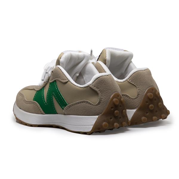 Grote foto new trainerz x beige maat 26 35 kindersneakers maat 28 kinderen en baby schoenen voor meisjes