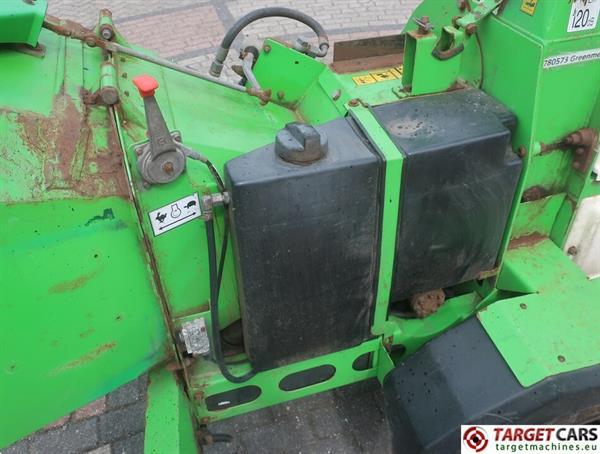 Grote foto greenmech wood chipper diesel engine issue agrarisch bosbouw