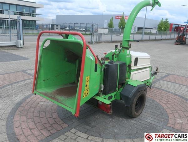 Grote foto greenmech wood chipper diesel engine issue agrarisch bosbouw