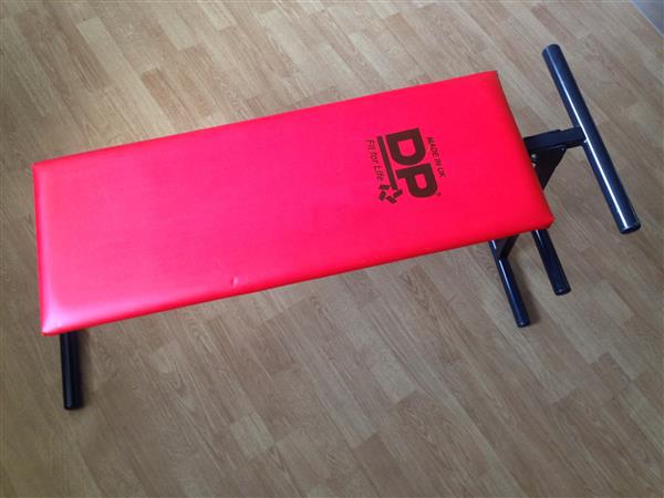 Grote foto dp fit for life flat bench sport en fitness fitness