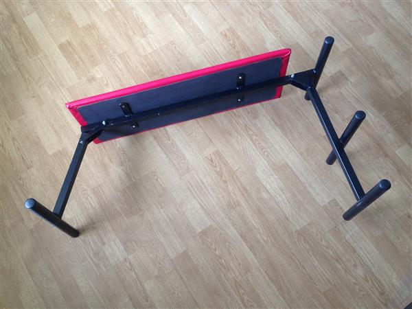 Grote foto dp fit for life flat bench sport en fitness fitness